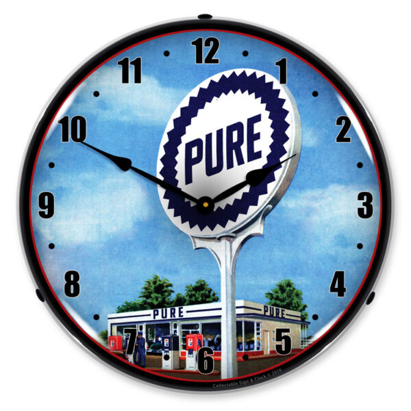 Alternative view of Pure Gas Station