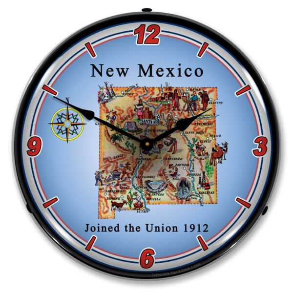 Alternative view of State of New Mexico