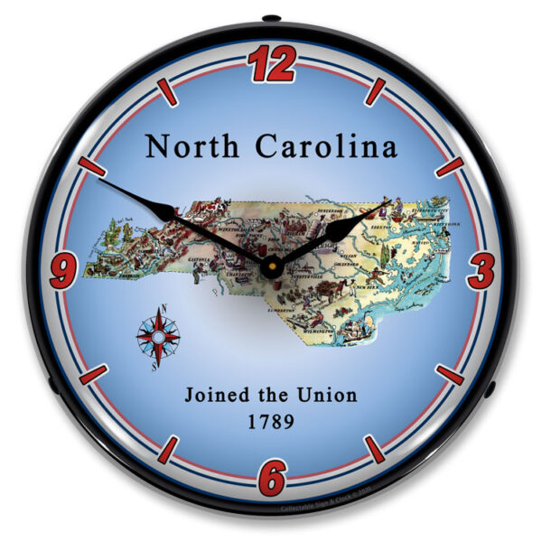 Alternative view of State of North Carolina