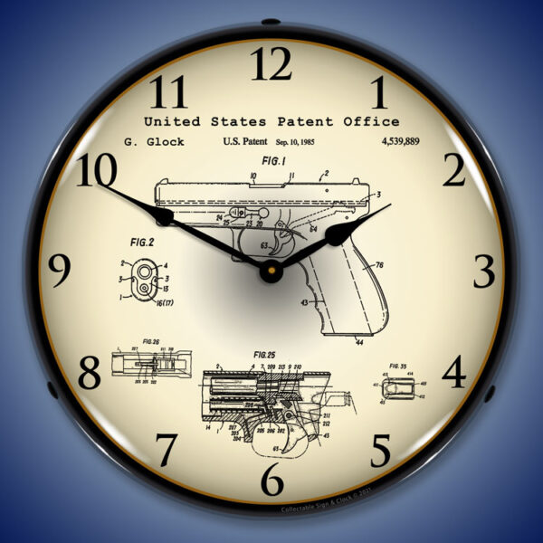 Glock Automatic Gun 1985 Patent
