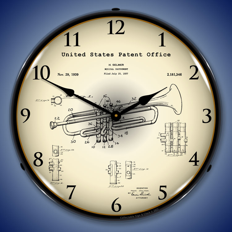 Trumpet 1937 Patent