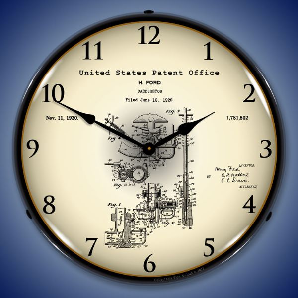 1928 Henry Ford Carburetor Patent