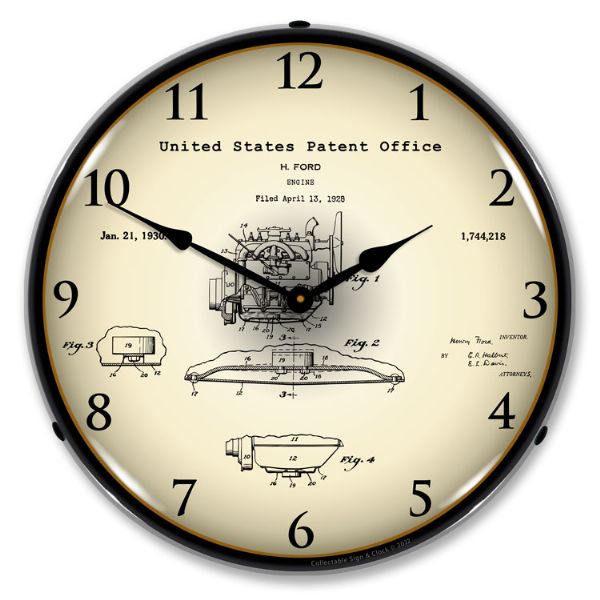 Alternative view of 1928 Henry Ford Engine Patent