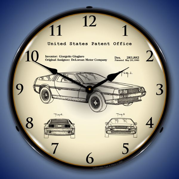 1981 DeLorean Automobile Patent