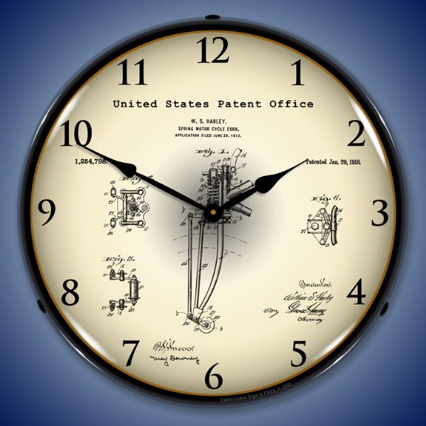 1917 Harley Davidson Springer Front Fork Patent