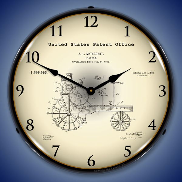 1919 Antique Tractor Patent