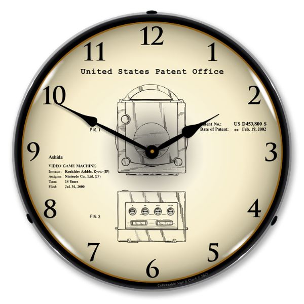 Alternative view of Nintendo Gamecube Video Game 2000 Patent
