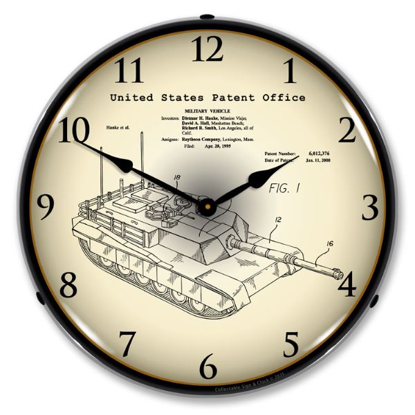 Alternative view of 1995 M1A2 Abrams Main Battle Tank Patent