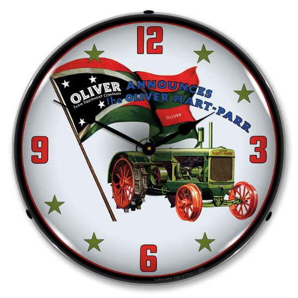 Alternative view of Oliver Hart Tractor