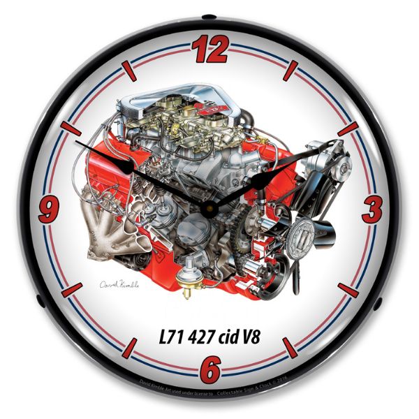 Alternative view of 427 cid v8 L71
