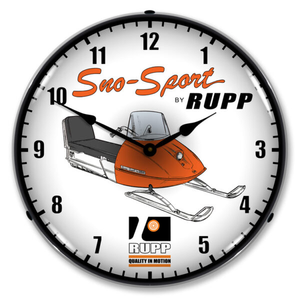 Alternative view of Rupp Snowmobile