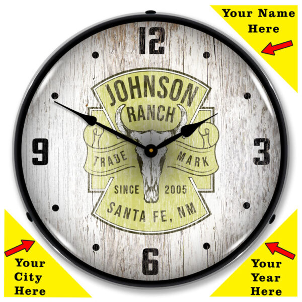 Alternative view of Add Your Name Rustic Ranch