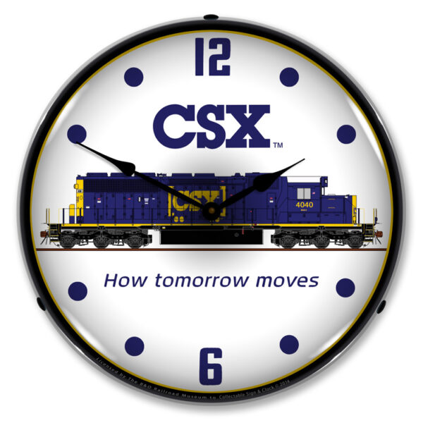 Alternative view of CSX Railroad