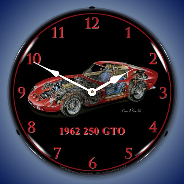1962 Ferrari 250 GTO David Kimble Cutaway Art