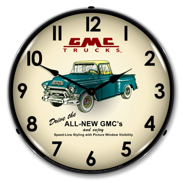 Alternative view of GMC Trucks 1956