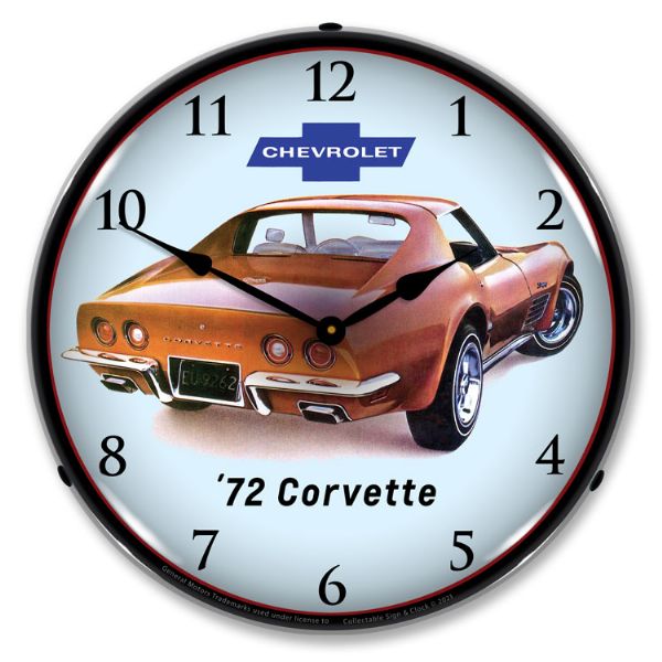 Alternative view of 1972 Corvette
