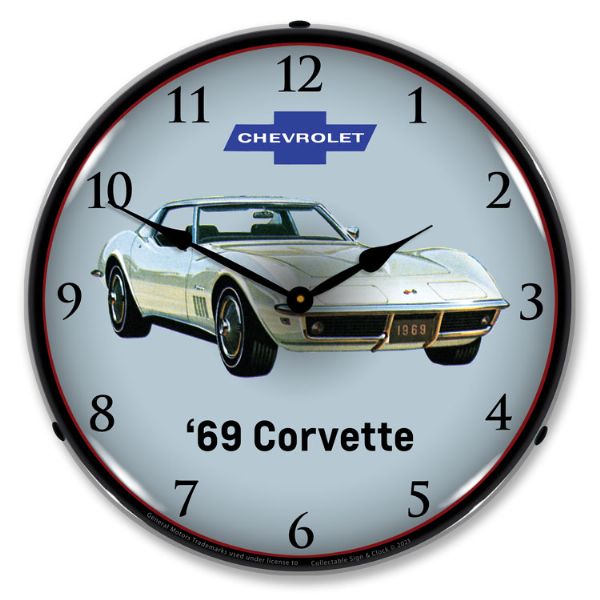 Alternative view of 1969 Corvette