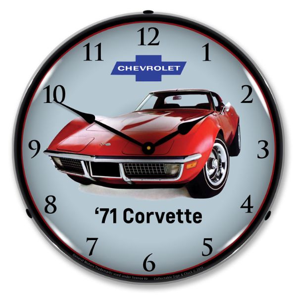 Alternative view of 1971 Corvette