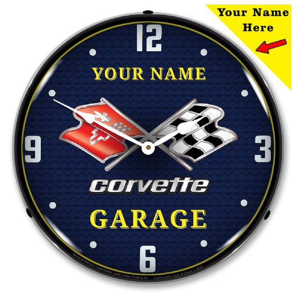 Alternative view of Add Your Name C3 Corvette Garage