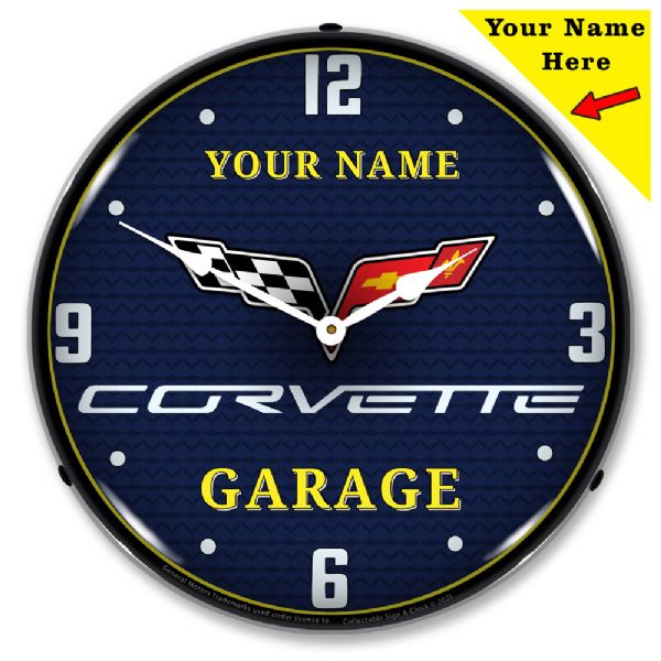 Alternative view of Add Your Name C6 Corvette Garage