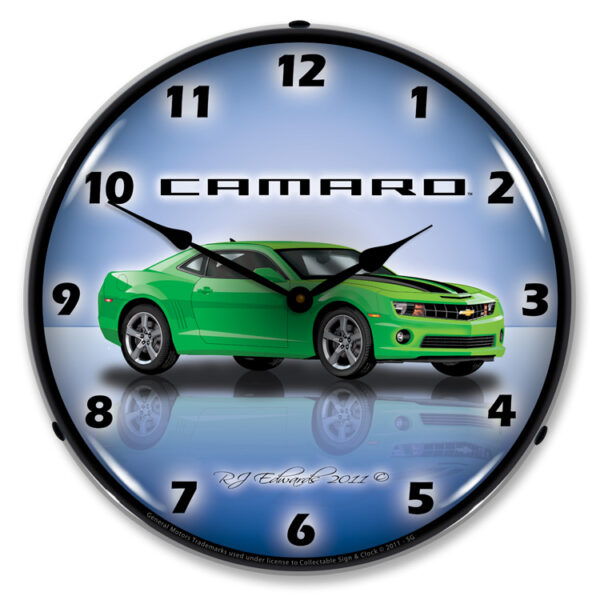 Alternative view of Camaro G5 Synergy Green
