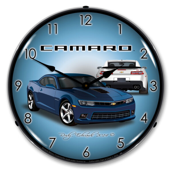 Alternative view of 2014 SS Camaro Blue Ray