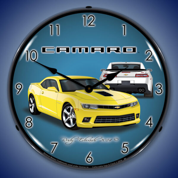 2014 SS Camaro Bright Yellow