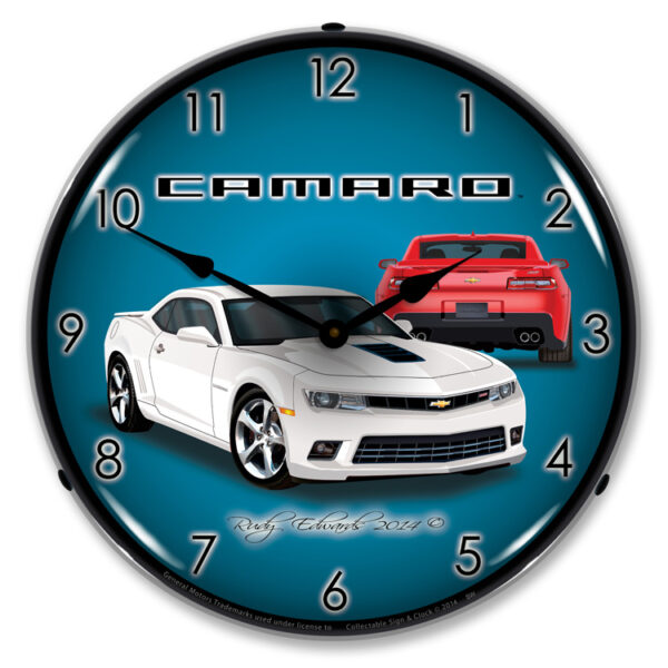 Alternative view of 2014 SS Camaro Summit White