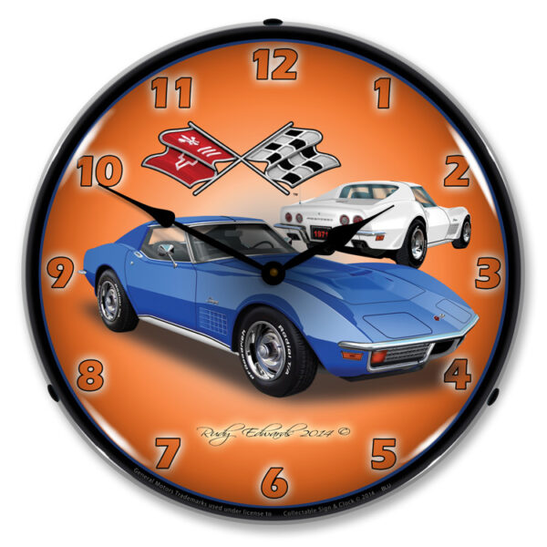 Alternative view of 1971 Corvette Stingray Blue