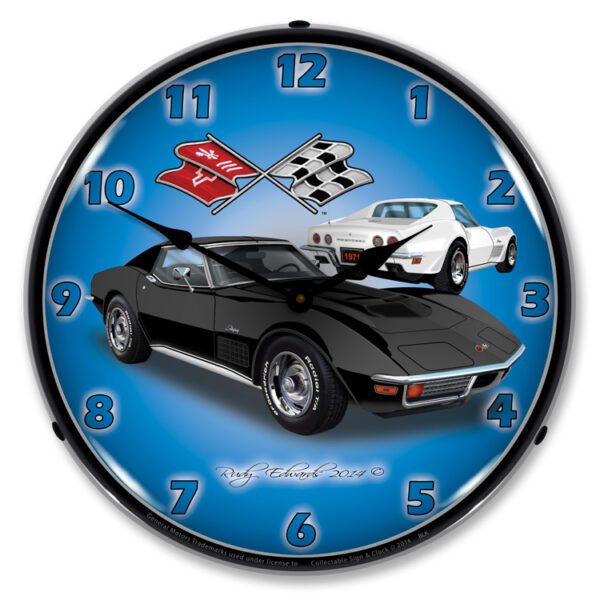 Alternative view of 1971 Corvette Stingray Black