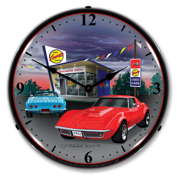 Alternative view of 1968 Corvette