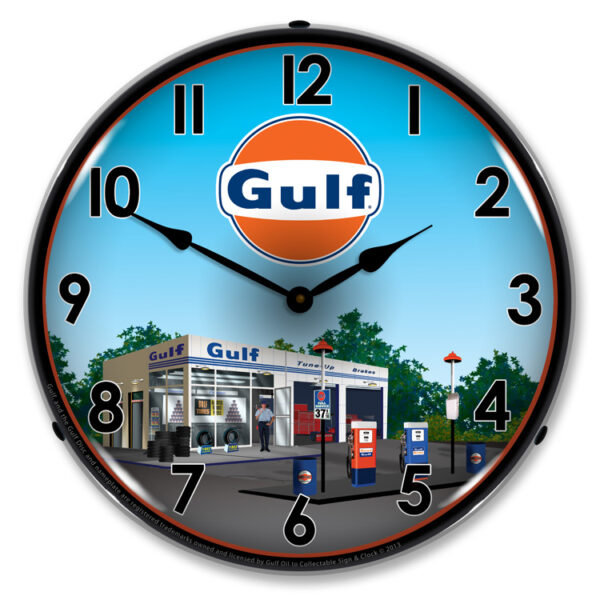 Alternative view of Gulf Station