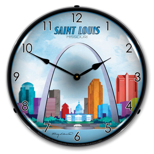 Alternative view of Saint Louis Skyline