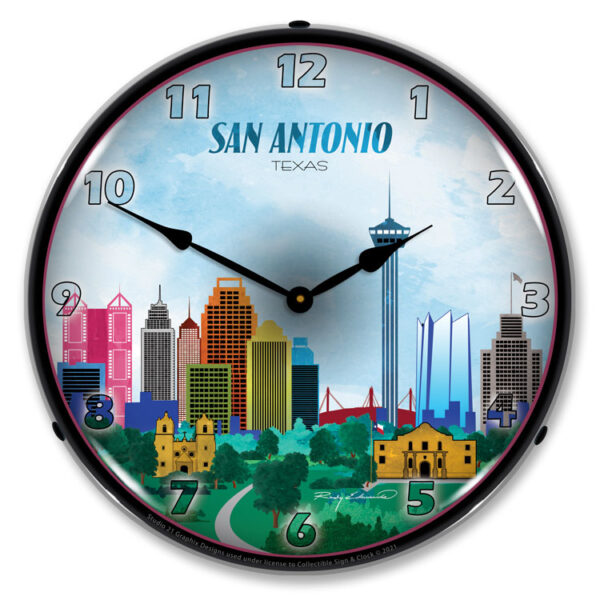 Alternative view of San Antonio Skyline