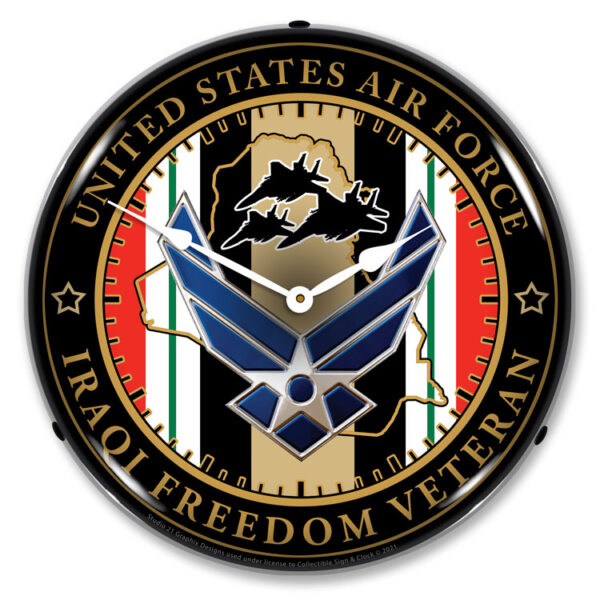 Alternative view of Air Force Veteran Operation Iraqi Freedom