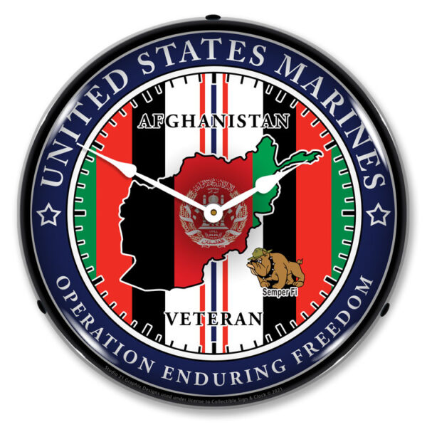 Alternative view of Marine Veteran Operation Enduring Freedom