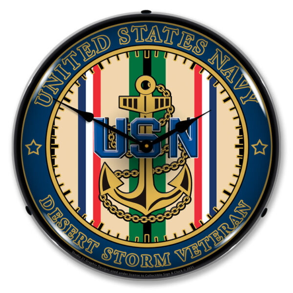 Alternative view of Navy Veteran Operation Desert Storm
